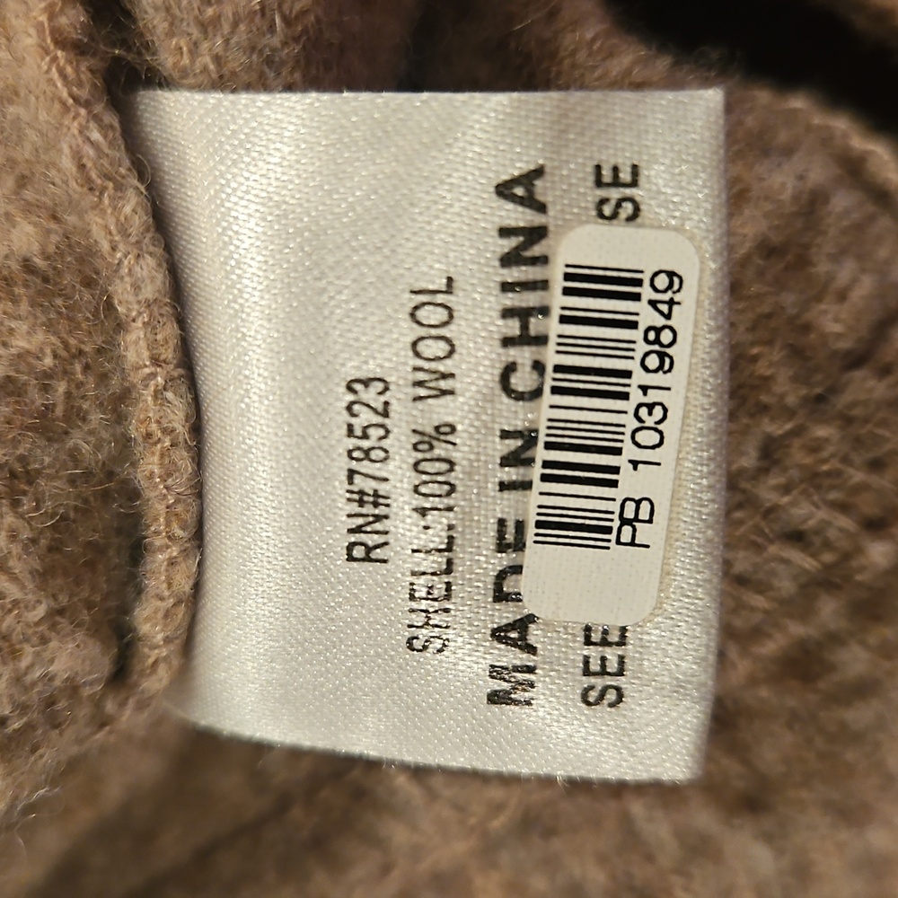 Luii Wool Button Down Ruffel Jacket - image 8